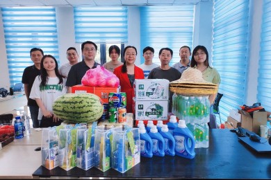 炎炎夏日送清涼，情系現(xiàn)場(chǎng)暖人心—2024夏日慰問(wèn)活動(dòng)第二站
